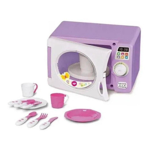 Juguete infantil para microondas 1.0 C Som Calesita Tateti, color rosa