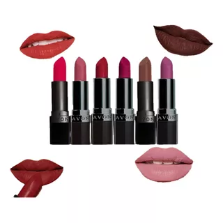 Labial Ultra Mate Y Mate Efecto Seda Avon Con Fps 15