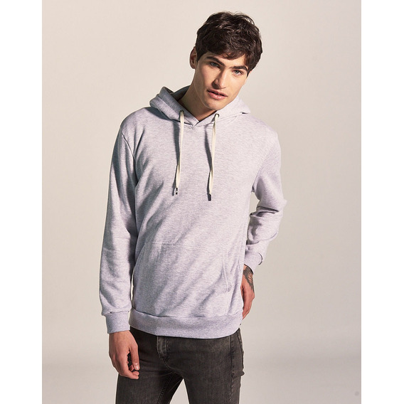 Hoodie Golfo, Hombre, Capucha, Gris Melange, Equus