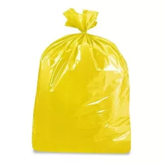 Bolsa Amarilla Residuos Especiales Peligrosos 100 Micx 10