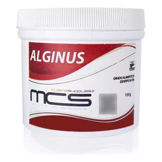 Alginato De Sodio (alginus) 100 G Cocina Molecular  