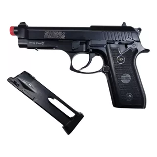 Pistola P92 Airgun 4,5mm Cybergun Swiss Arms Co2 21rds 