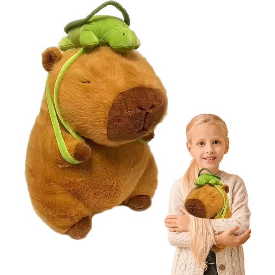 Peluche Capibara Grande 32 Cm Muñeco Juguete Capybara Niños