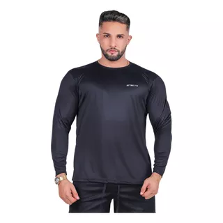 Camisa Masculina Térmica Proteção Solar 50+ Uv Manga Longa