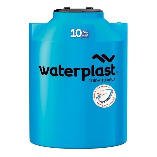 Tanque Para Enterrar Cisterna Single Waterplast 1100 Litros Color Celeste