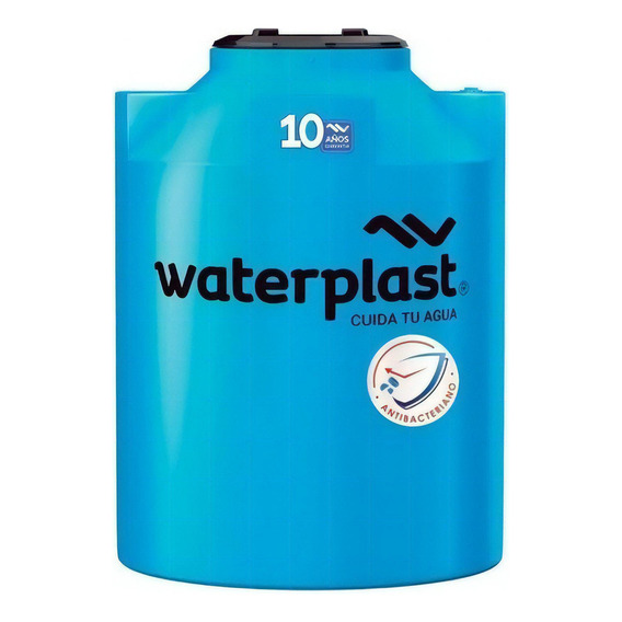Tanque Para Enterrar Cisterna Single Waterplast 1100 Litros Color Celeste