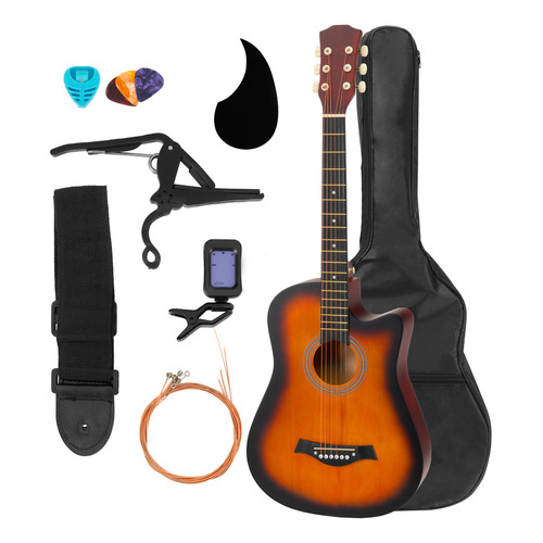 Guitarra acústica infantil Zonar GTA para diestros sunset mate