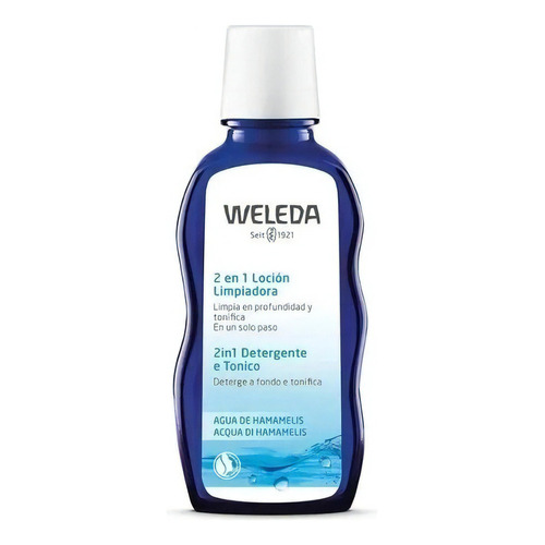 Weleda 2en1 Loción Limpiadora Desmaquillante Tonifica 100ml