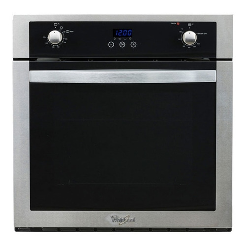 Horno empotrable a gas Whirlpool WOA205 2.4ft³ gris acero 127V