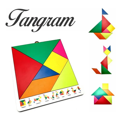 Tangram educativo sales