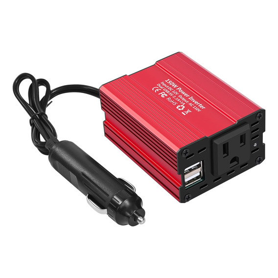 Inversor De Corriente Para Auto 12v-110v 150w With Usb