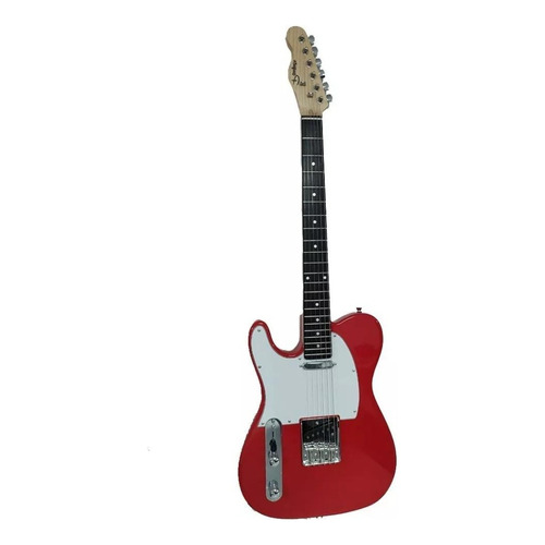 Guitarra Electrica Parquer Tipo Telecaster Zurdo Tl100rdl Color Rojo