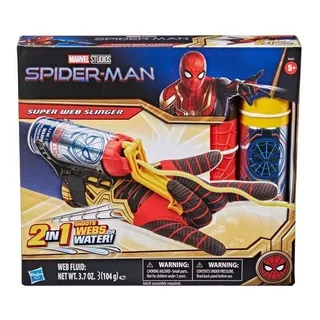 Guante Disparador De Telaraña Spiderman 2 En 1 Hasbro!