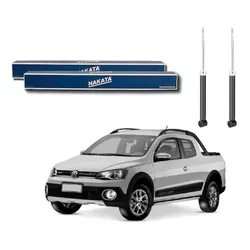  Par Amortecedor Traseiro Saveiro Cross G6 1.6 2014 A 2016
