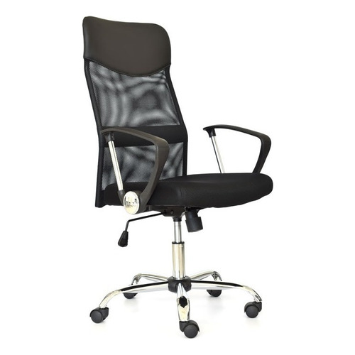 Silla Para Oficina Ejecutiva Ergonomica Estudio Modelo Seul Color Negro