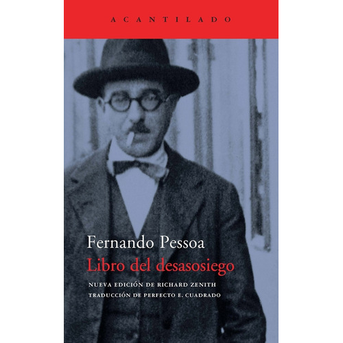 Libro Del Desasosiego - Fernando Pessoa, de Pessoa, Fernando. Editorial Acantilado, tapa blanda en español, 2023