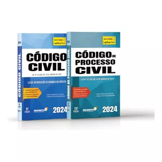 Código Civil + Código De Processo Civil - Legislação Seca