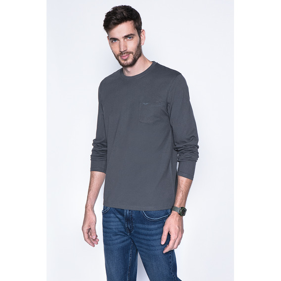 Polera Basica Ml Gris Fw2024 Ferouch