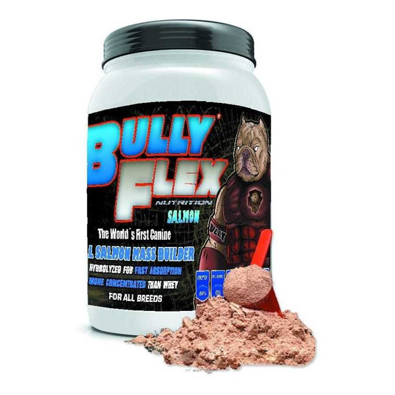 Nueva Bully Flex Salmón Proteína Premium Para Perro