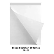 Bloco Flip Chart 58x76 50 Folhas Serrilhado