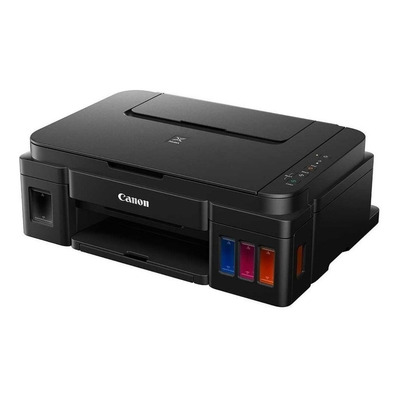 Impresora A Color Multifunción Canon Pixma G3110 Con Wifi Negra 110v/220v G3110