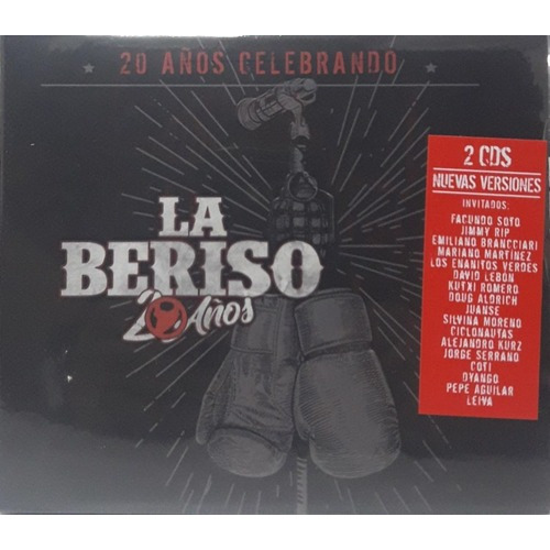 Cd La Beriso 20 Años Celebrando 2 Cds