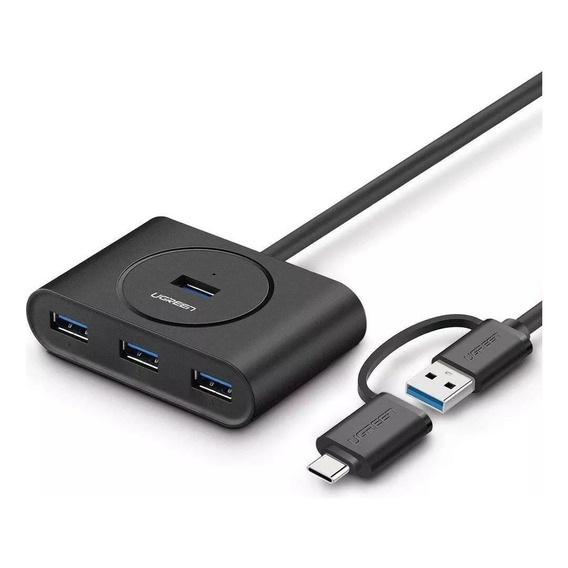 Ugreen Hub Usb 3.0 Con Otg C,smartphone,mackbook,surface Pro