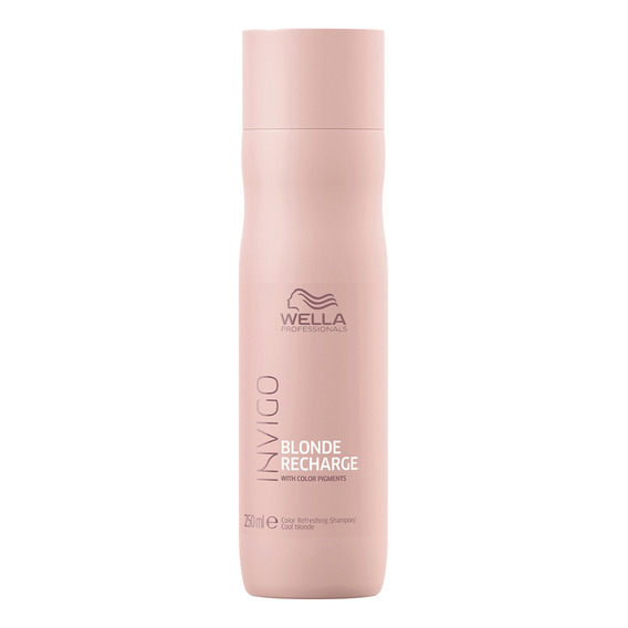  Shampoo Blonde Recharge Wella 250ml Cabellos Rubios