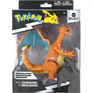 Pokémon Figura Articulada Charizard Select 15cm - Jazwares