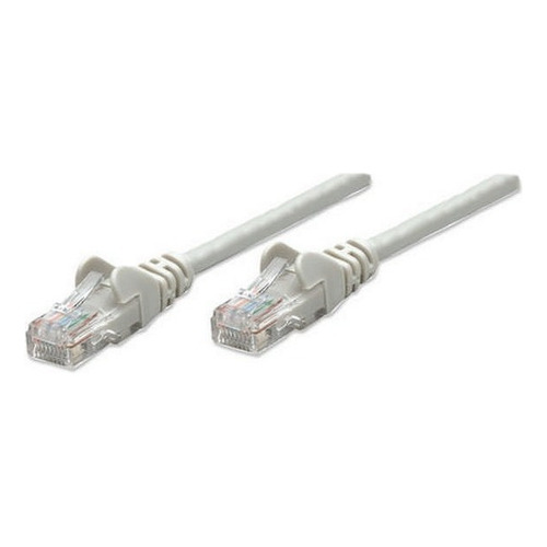 Cable Red Patch Parcheo 2 Metros Cat 5e Utp Gris Intellinet 