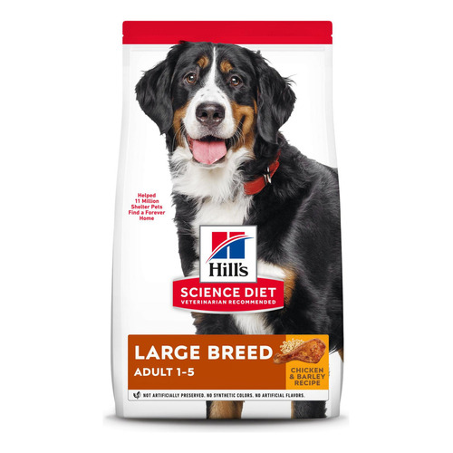 Alimento Hill's adulto Large Breed 15kg
