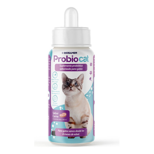 Probiótico Para Gatos - Probiocat 10 Cepas