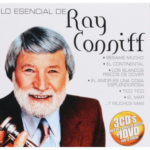 Lo Esencial De Ray Conniff Box 3 Discos Cd + Dvd