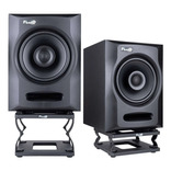 Par De Monitores 80w Fluid Audio Fx 80 + Soporte Ds8