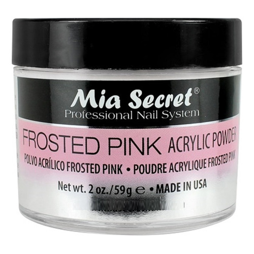 Polvo Acrilico Frosted Pink Mia Secret 2oz