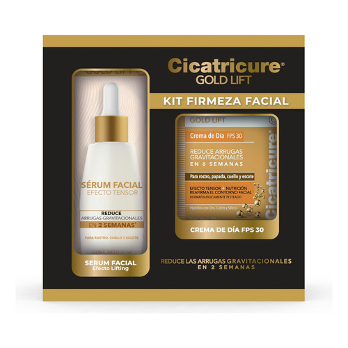 Cicatricure Gold Antiedad Crema Día + Serum Efecto Lifting