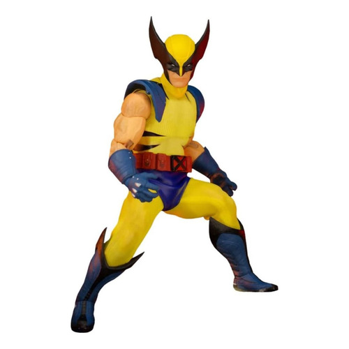 Figura Wolverine Deluxe Steel Box Edition Marvel 1/12 Mezco