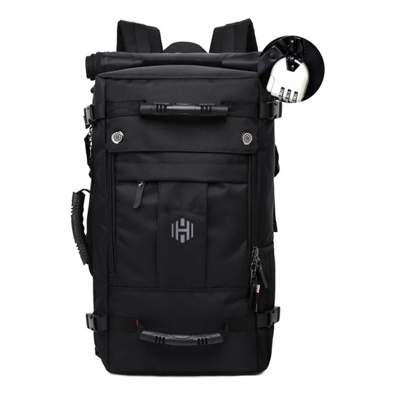 Mochila Bolso Viaje Hardley 40l Multiuso Notebook Avion Gimn