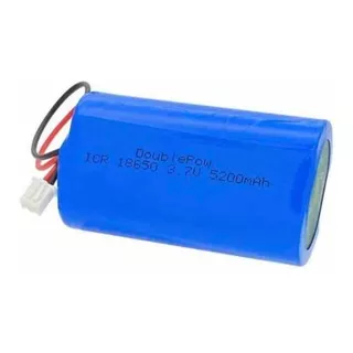 Bateria  3,7v 5200mah Modelo2x18650 Li-on Recarregável