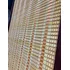 Biombo Boho 4 Paneles Ratán 1.8m Divisor Interior Color Marrón Lisa