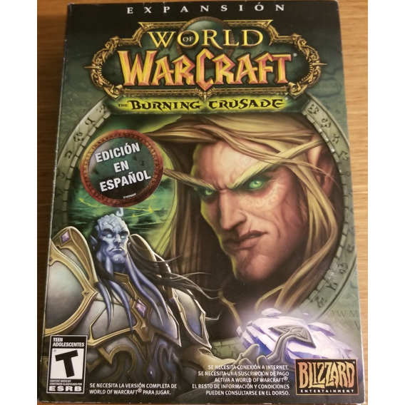 World Of Warcraft Burning Crusade Pc Fisico Nuevo Abasto