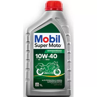 Oleo Mobil 10w40 Mx Litro Mobil Super Moto Power Semi 10w40