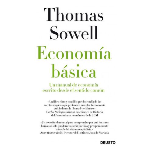 Libro Economía Básica - Thomas Sowell - Deusto