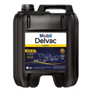 Óleo Motor Mobil Delvac Power Modern 15w40 Balde 20 Litros 