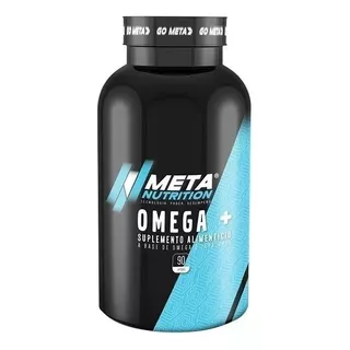 Omega 3 Meta Nutrition Omega+ Contenido 90 Softgels Sabor Capsulas Suave