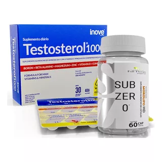 Testosterol 1000 Inove + Subzero Morosil Full Therapy