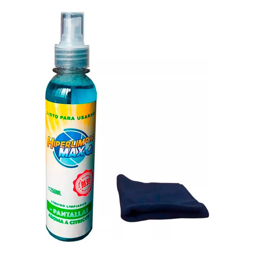 Limpiador De Pantallas Hiperlimpio Max Q 250ml