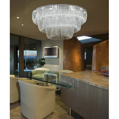 Plafon 24 Luces Patagonia Cairel 8532 Led Osram Rd - Cristal