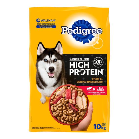 Alimento Para Perros Pedigree High Protein Adulto 10kg