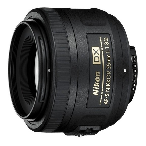 Lente Nikon Af S Dx 35mm F/1.8g +  Parasol Reflex  / Garantia / Factura A Y B / Envio Gratis / Stock